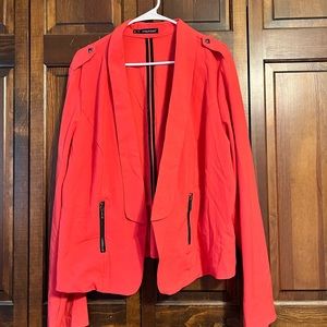 Maurices size 2 coral blazer